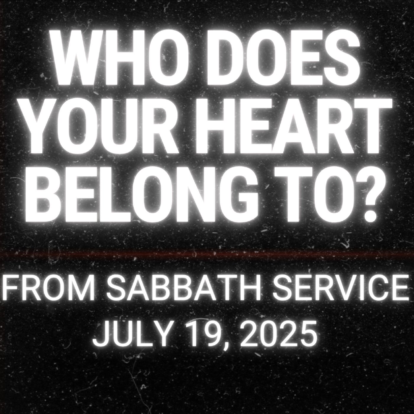 Who Does Your Heart Belong To?