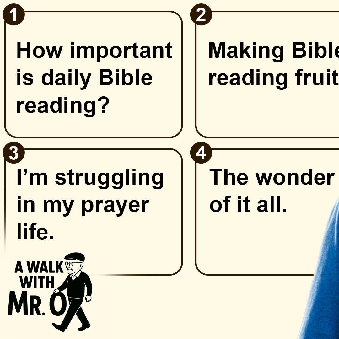 Mr. O on Breaking Free from Checklist Christianity episode artwork