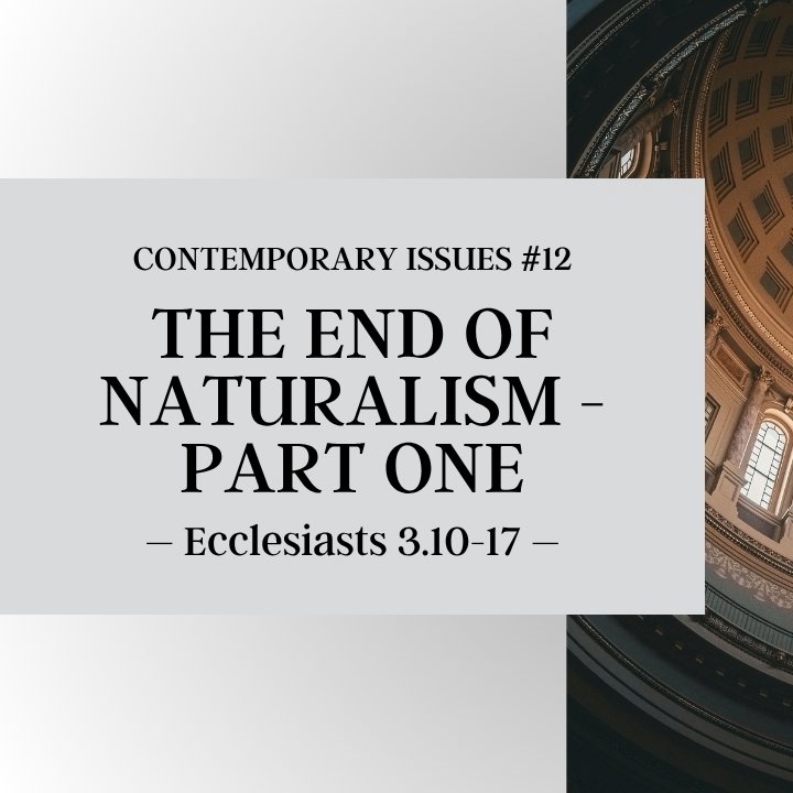 The End of the Naturalism - Part One | Contemporary Issues #12 episode artwork
