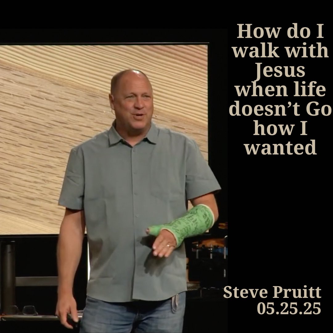 How do I walk with Jesus when life doesn’t Go how I wanted