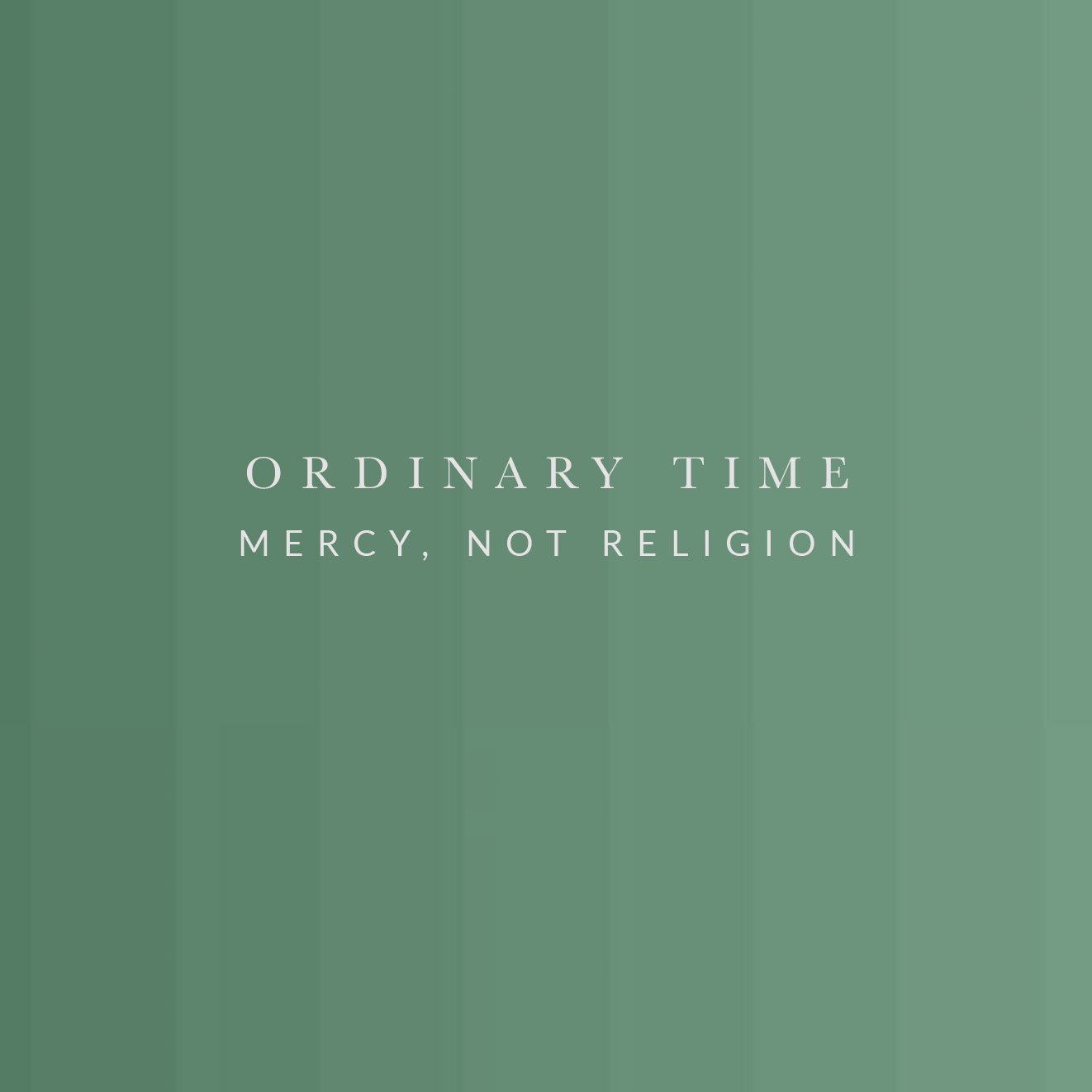 Mercy, Not Religion episode artwork
