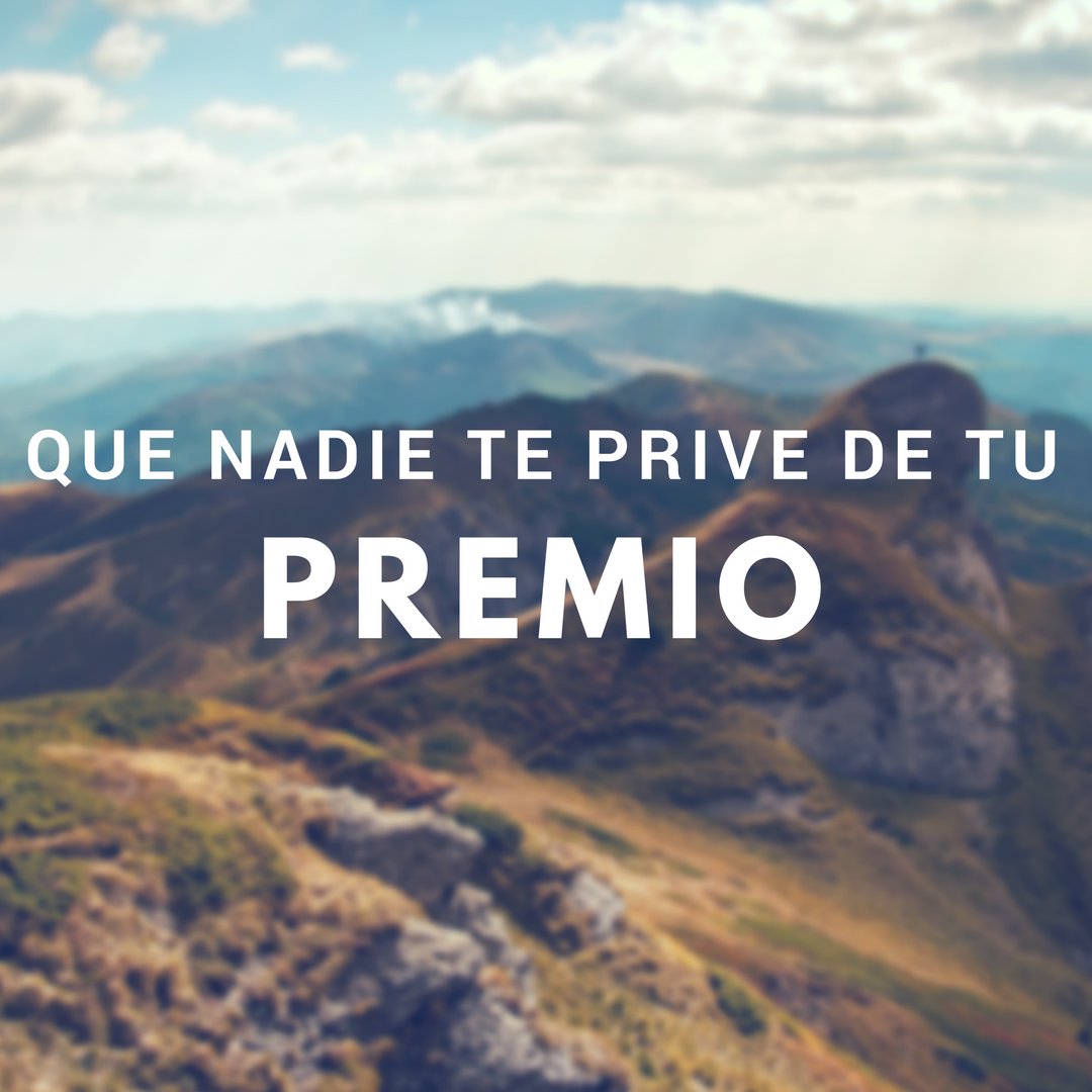 Que Nadie Te Prive de tu Premio episode artwork