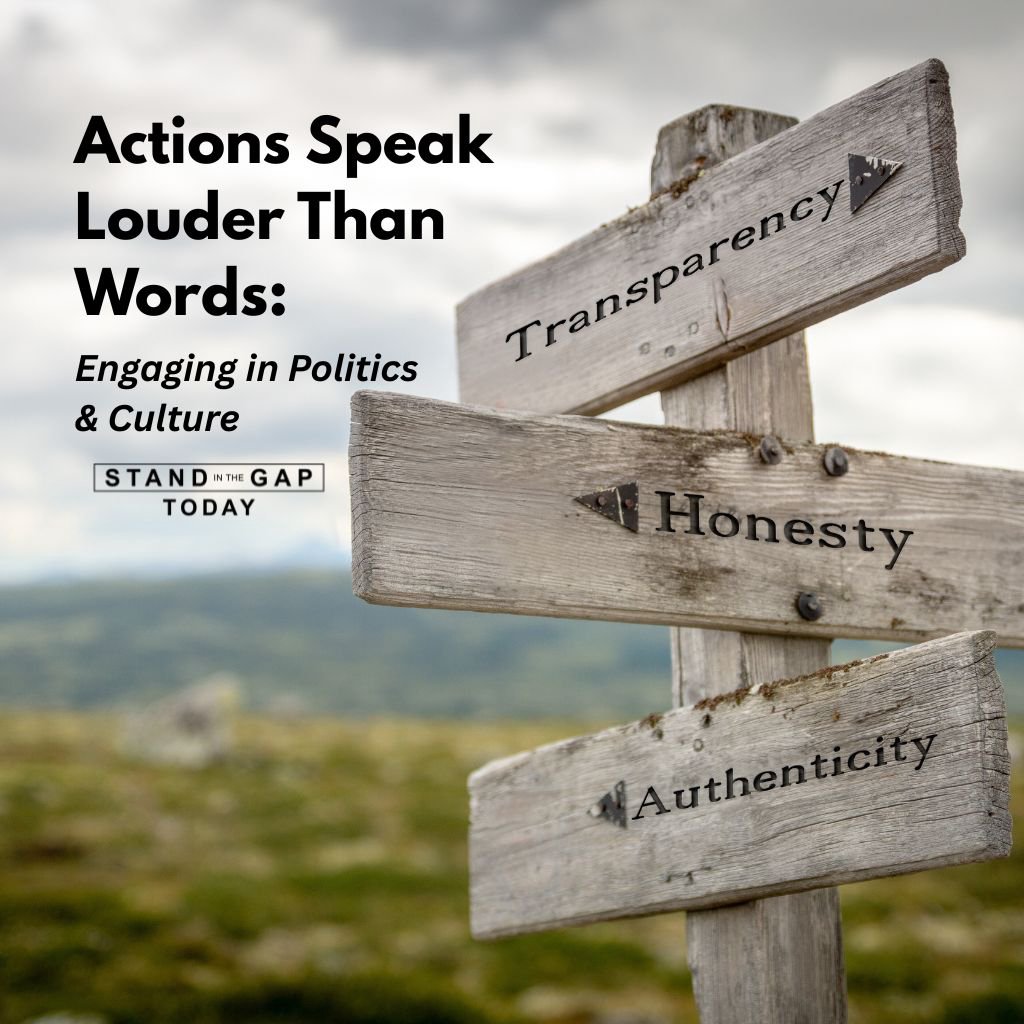 10/28/25 - Actions Speak Louder Than Words
