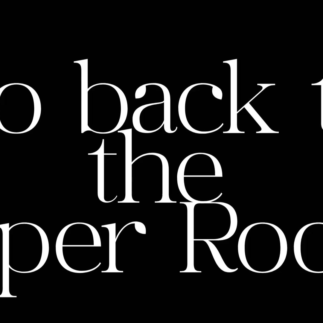 Go Back to the Upper Room Go Back to the Upper Room