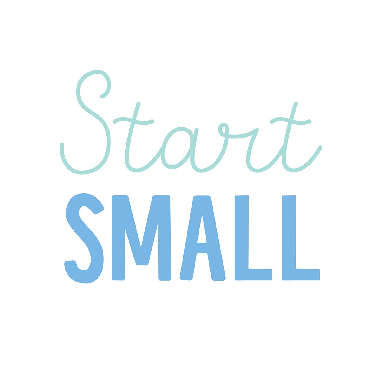 Start Small, Part 1: Small Beginnings