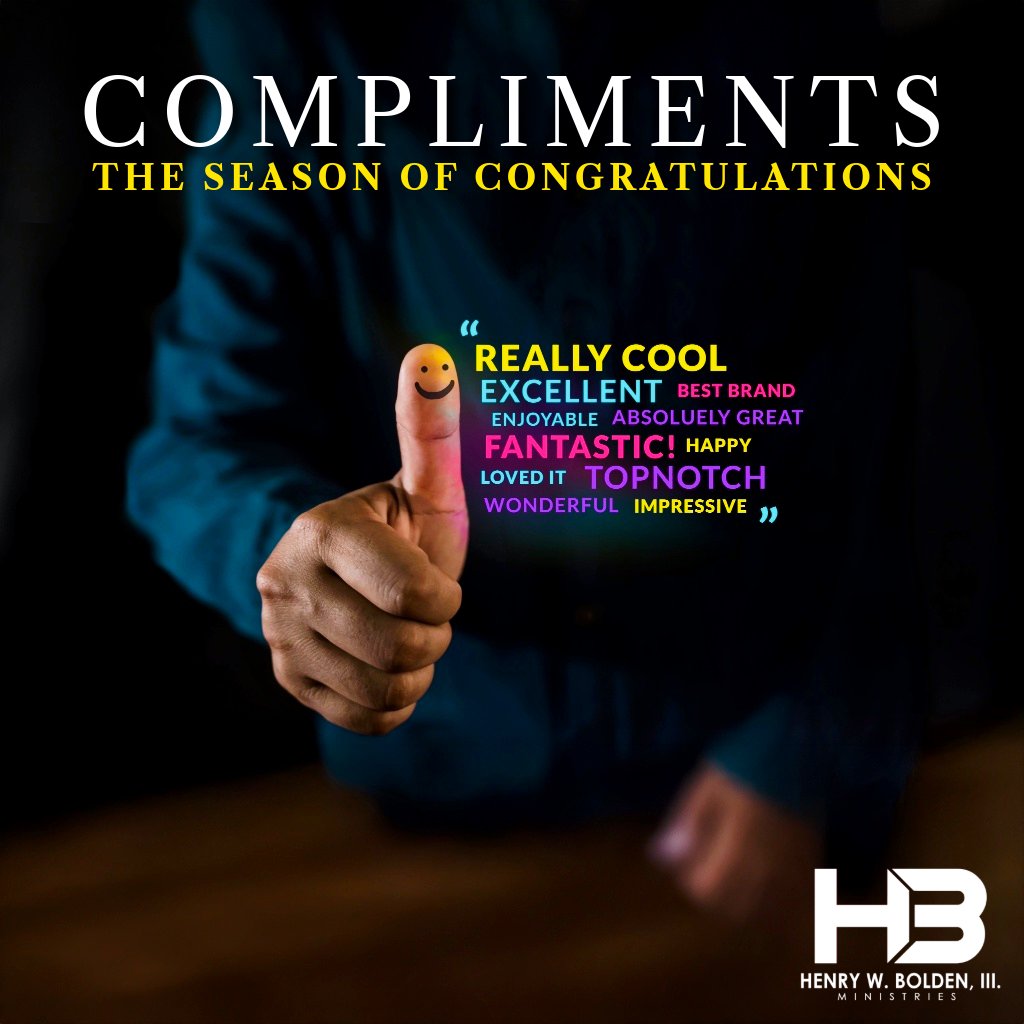 Compliments: The Season of Congratulations | Bishop Henry W. Bolden, III episode artwork