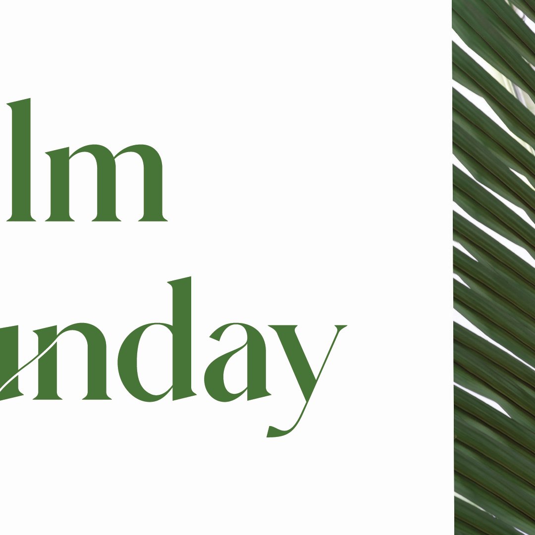 Palm Sunday // "Hosanna" episode artwork