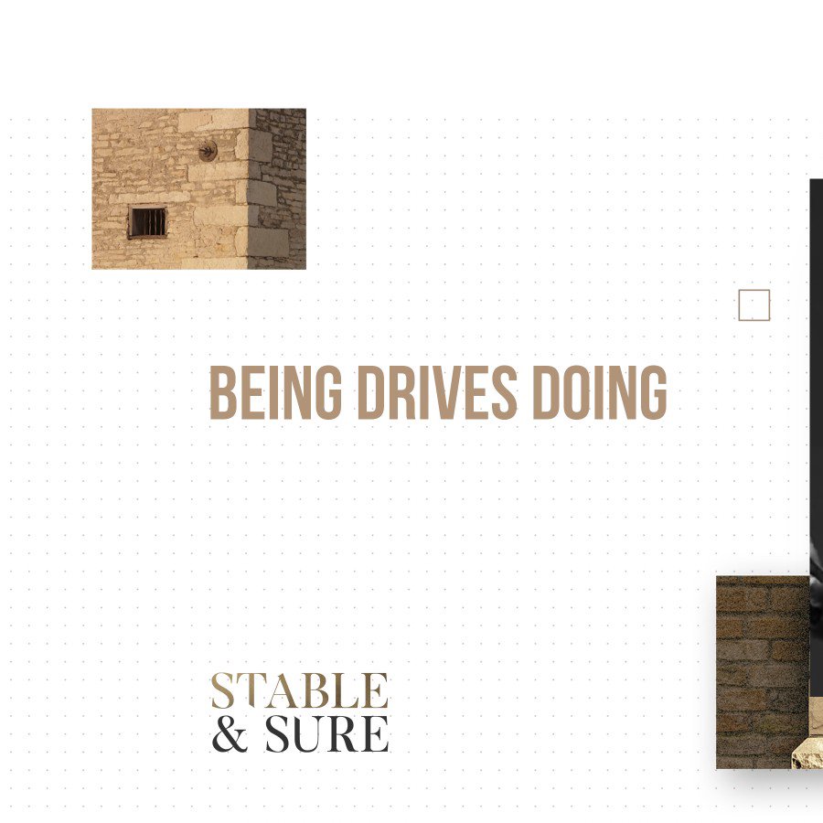 Stable & Sure Week 2: Rev Araneta | Being Drives Doing.
