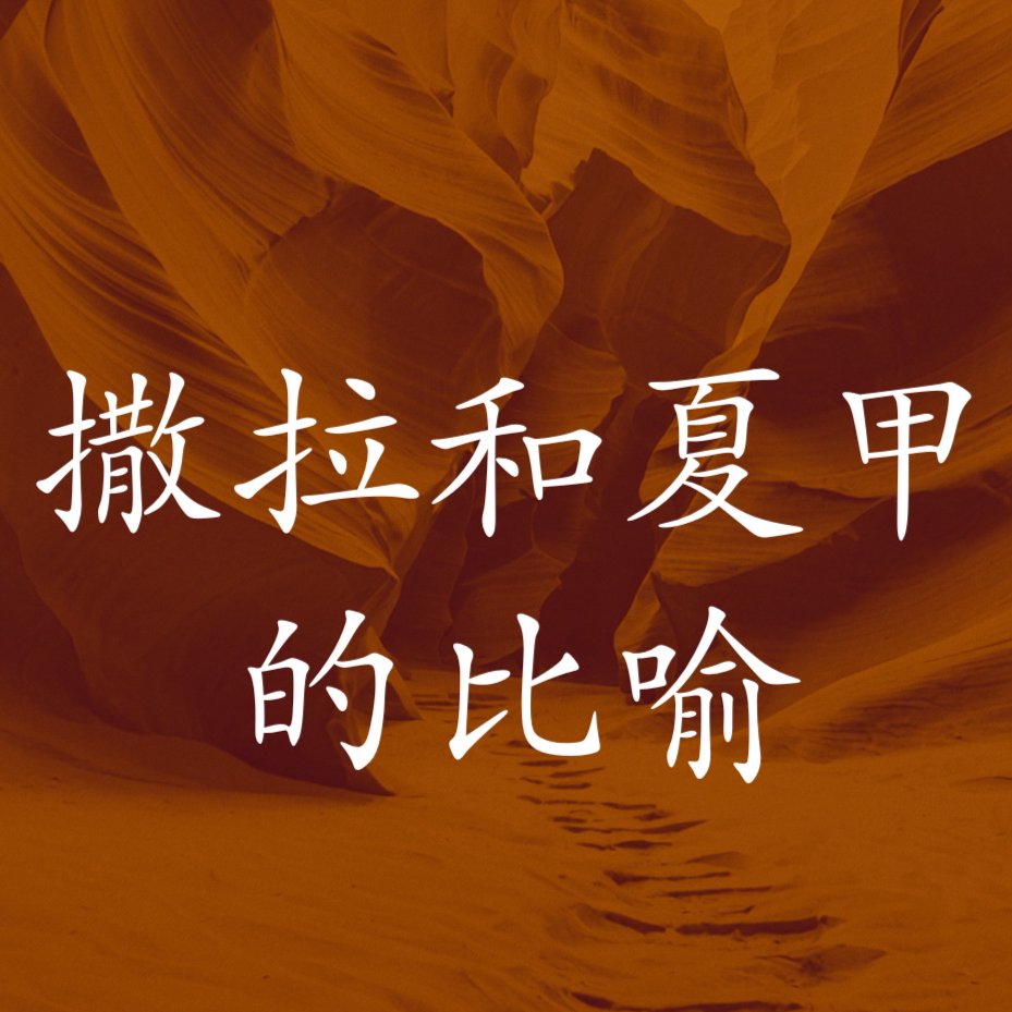 撒拉和夏甲的比喻 episode artwork