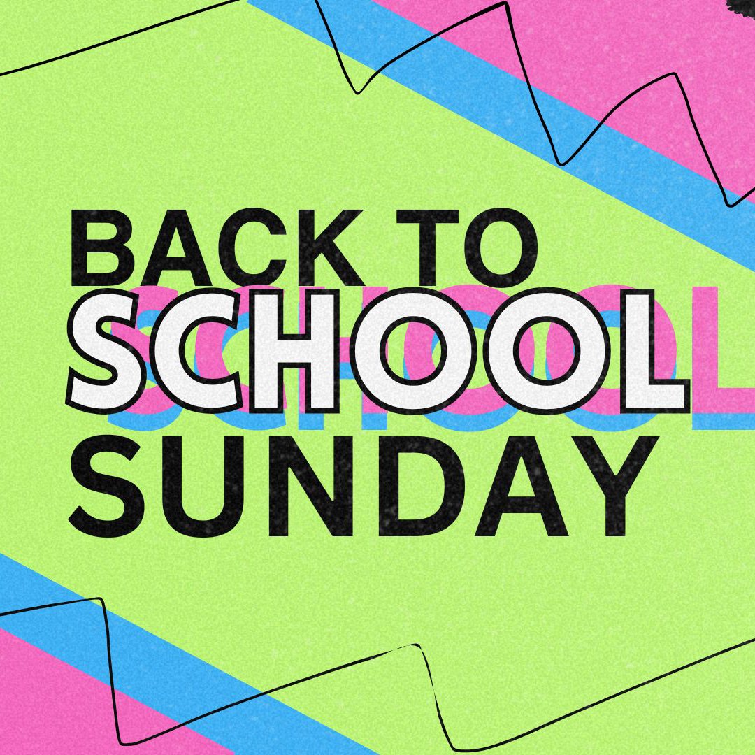 Back to School Sunday episode artwork