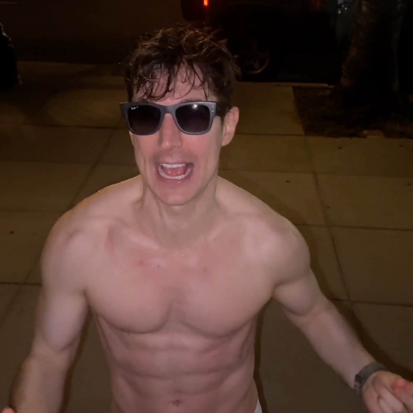 Swim Under The Nighttime Pier Vlog