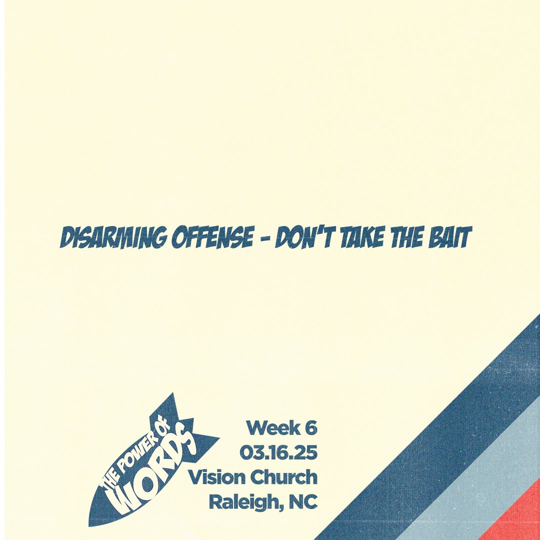 Disarming Offense - Don’t Take The Bait