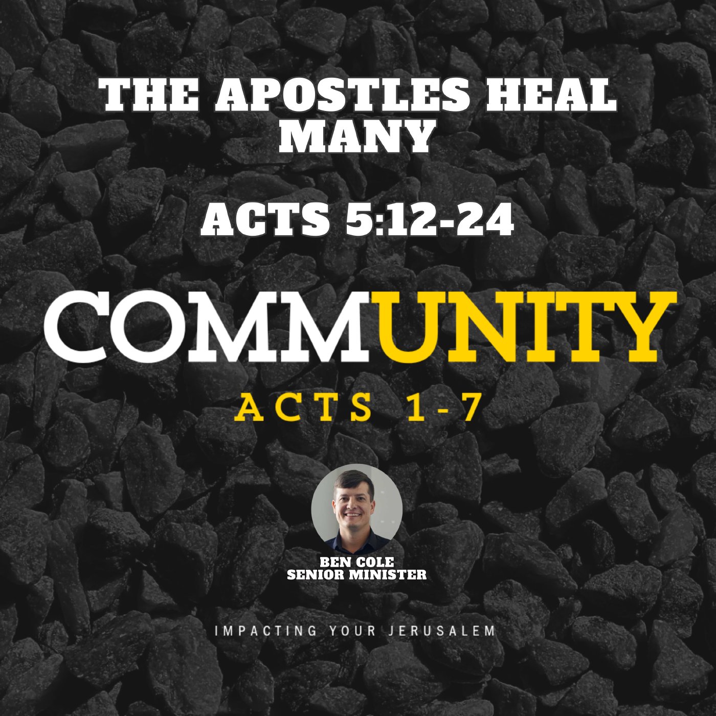 Sunday Morning Worship | The Apostles Heal Many | Acts 5:12-24 episode artwork