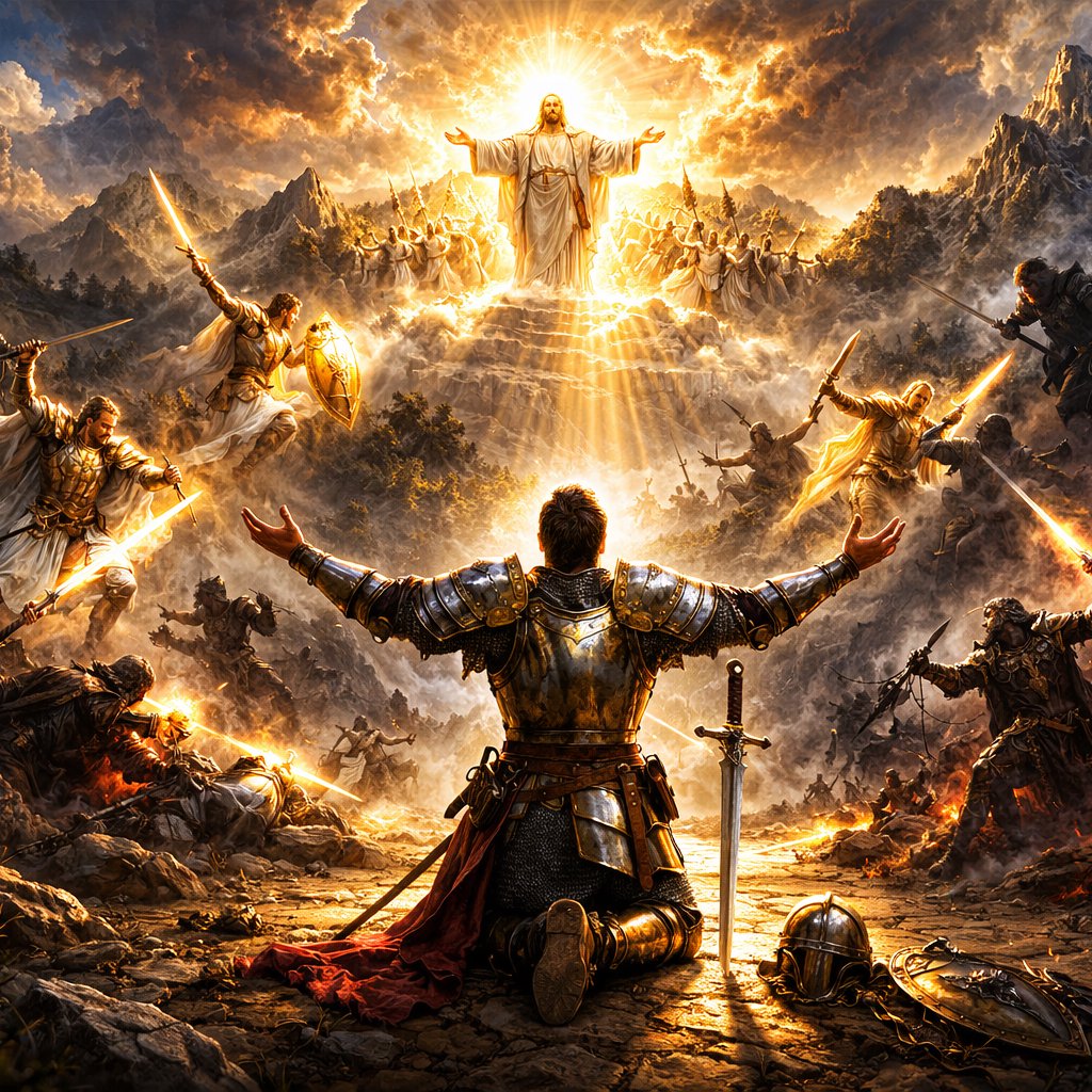 Week 13 Day 5: Trained for Battle, Anchored in Praise episode artwork