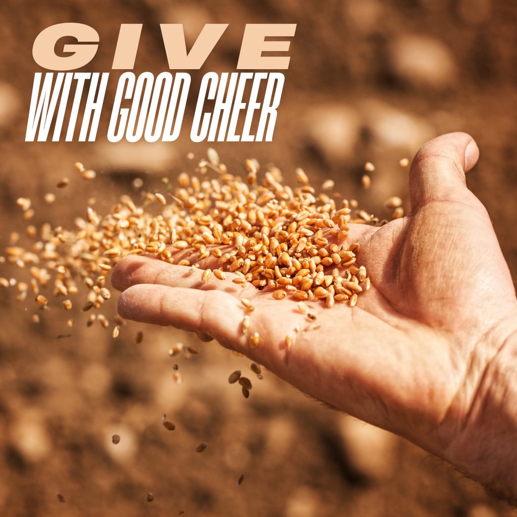 Give with Good Cheer