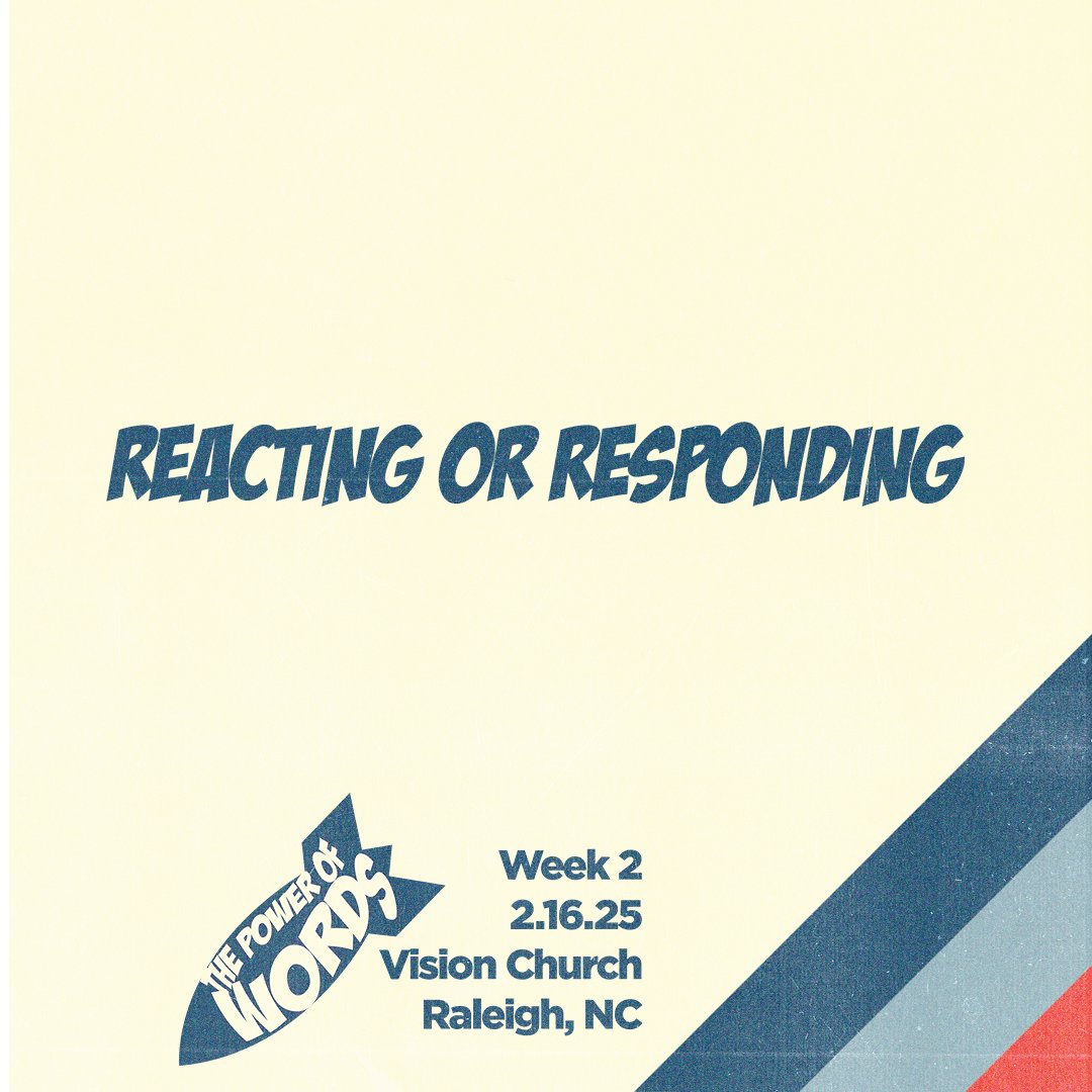 Reacting or Responding?