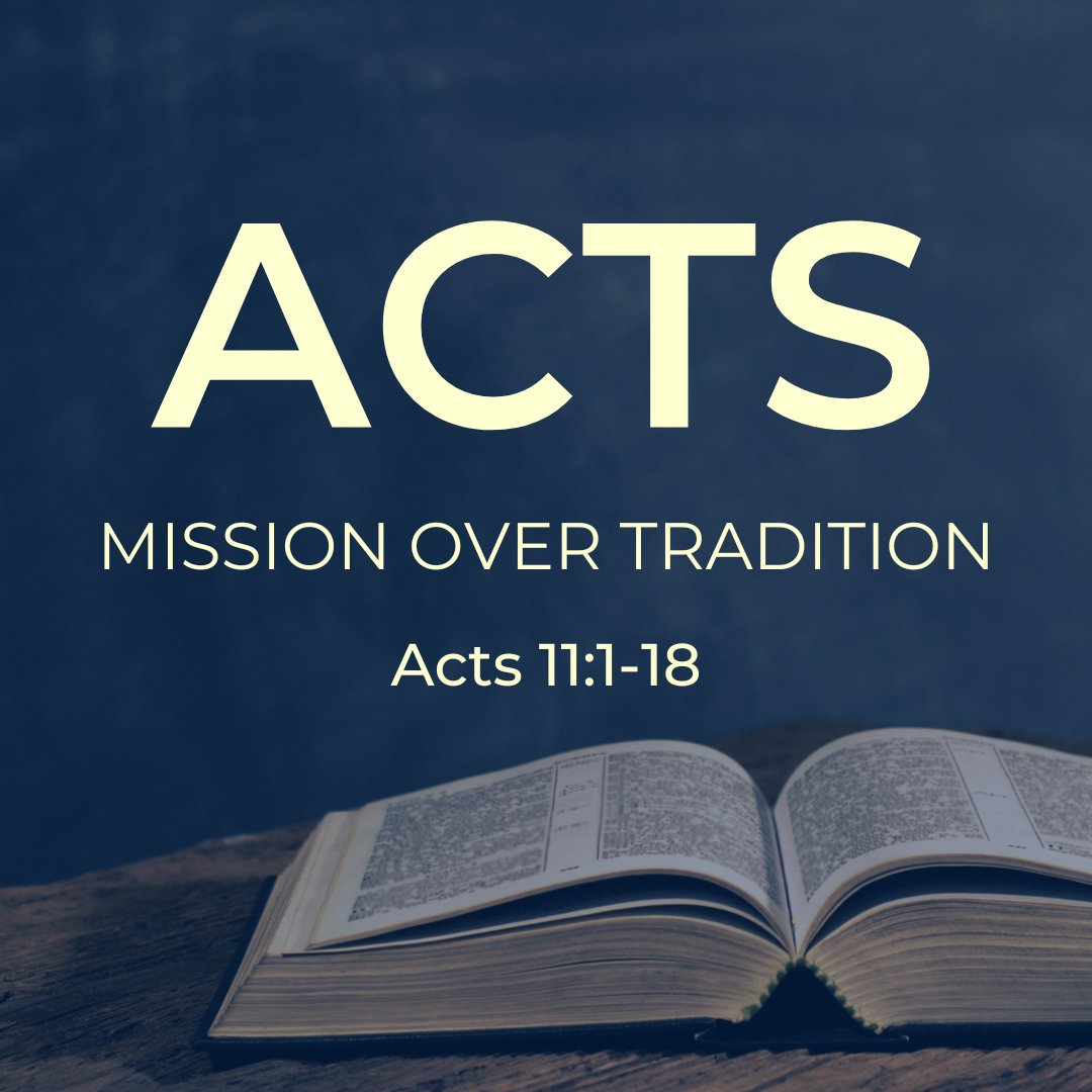 Mission Over Tradition