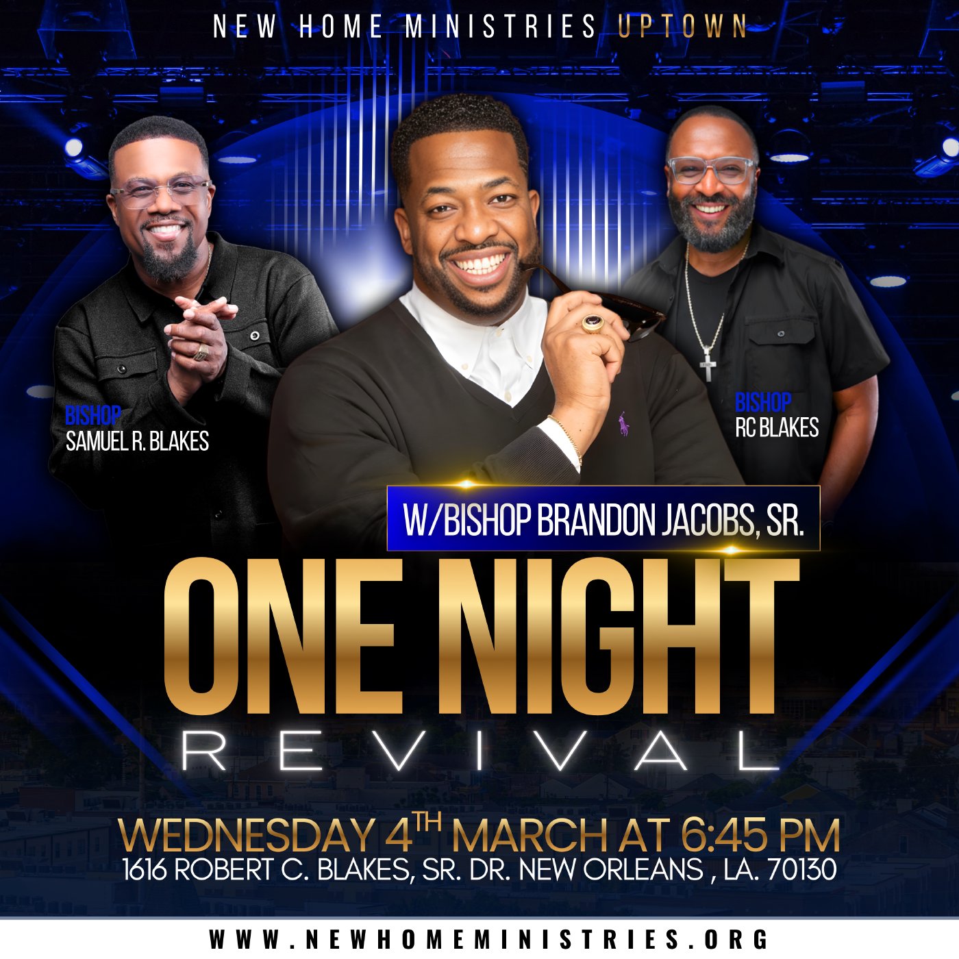One Night Revival with Bishop Brandon Jacobs, Sr. episode artwork