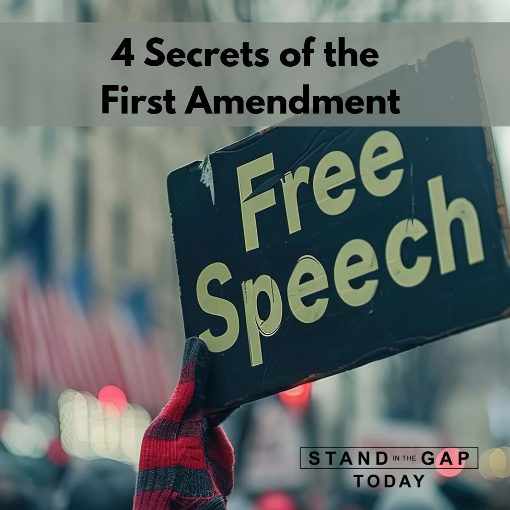 Stand in the Gap Today - 10/22/26 - 4 Secrets of the First Amendment episode artwork