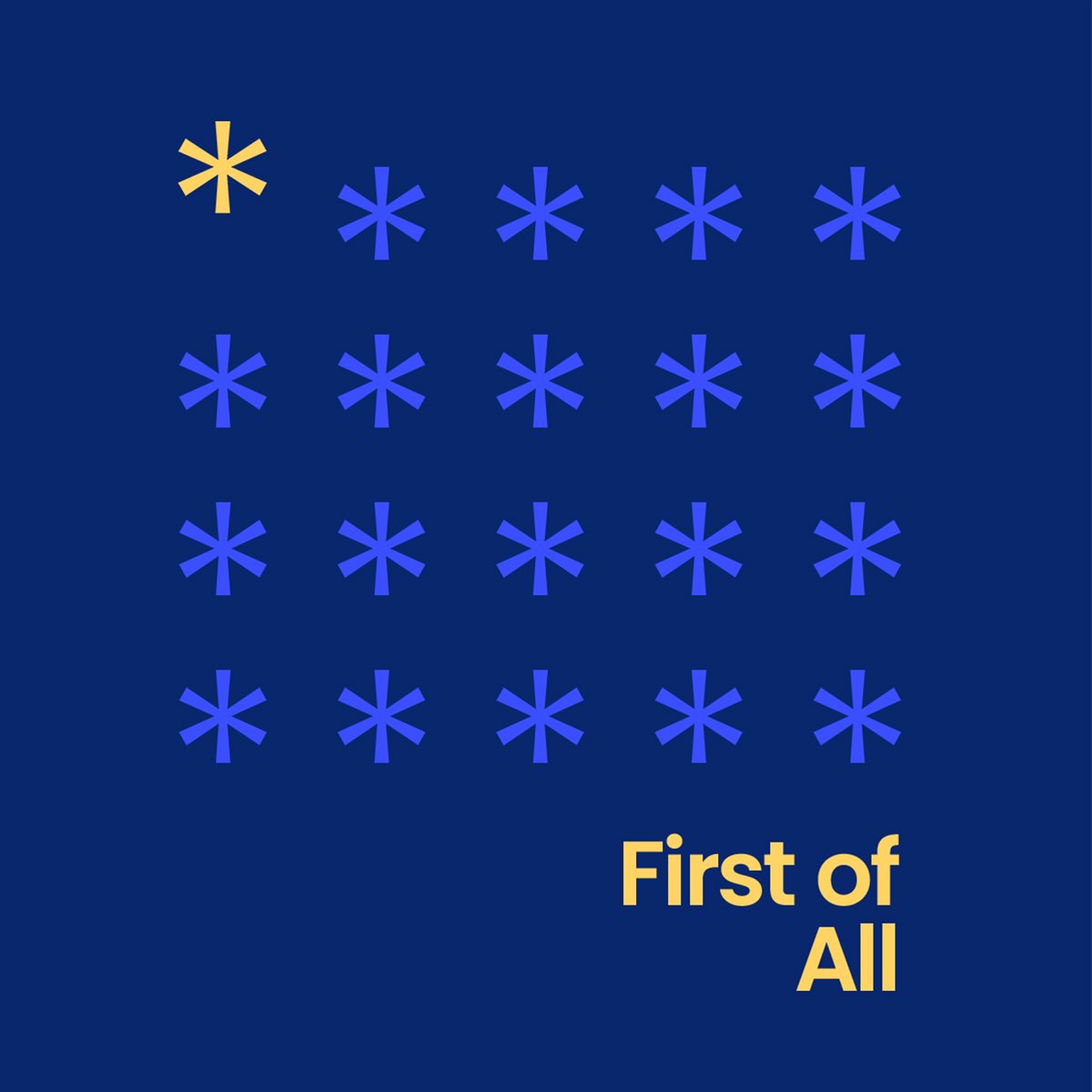 First of All Week 1: Daniel Trinidad | Partnership and Mission.