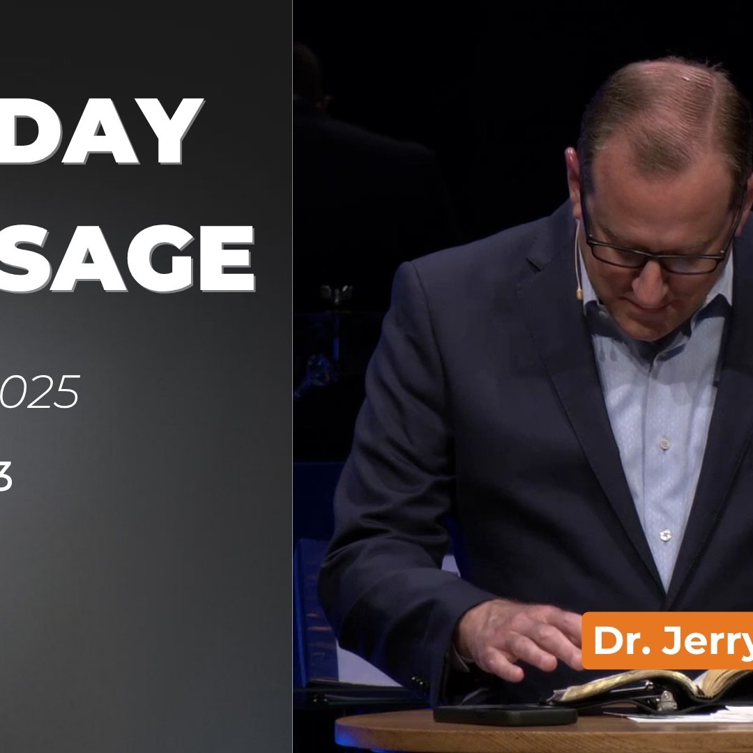 Sunday Message | 06-15-2025