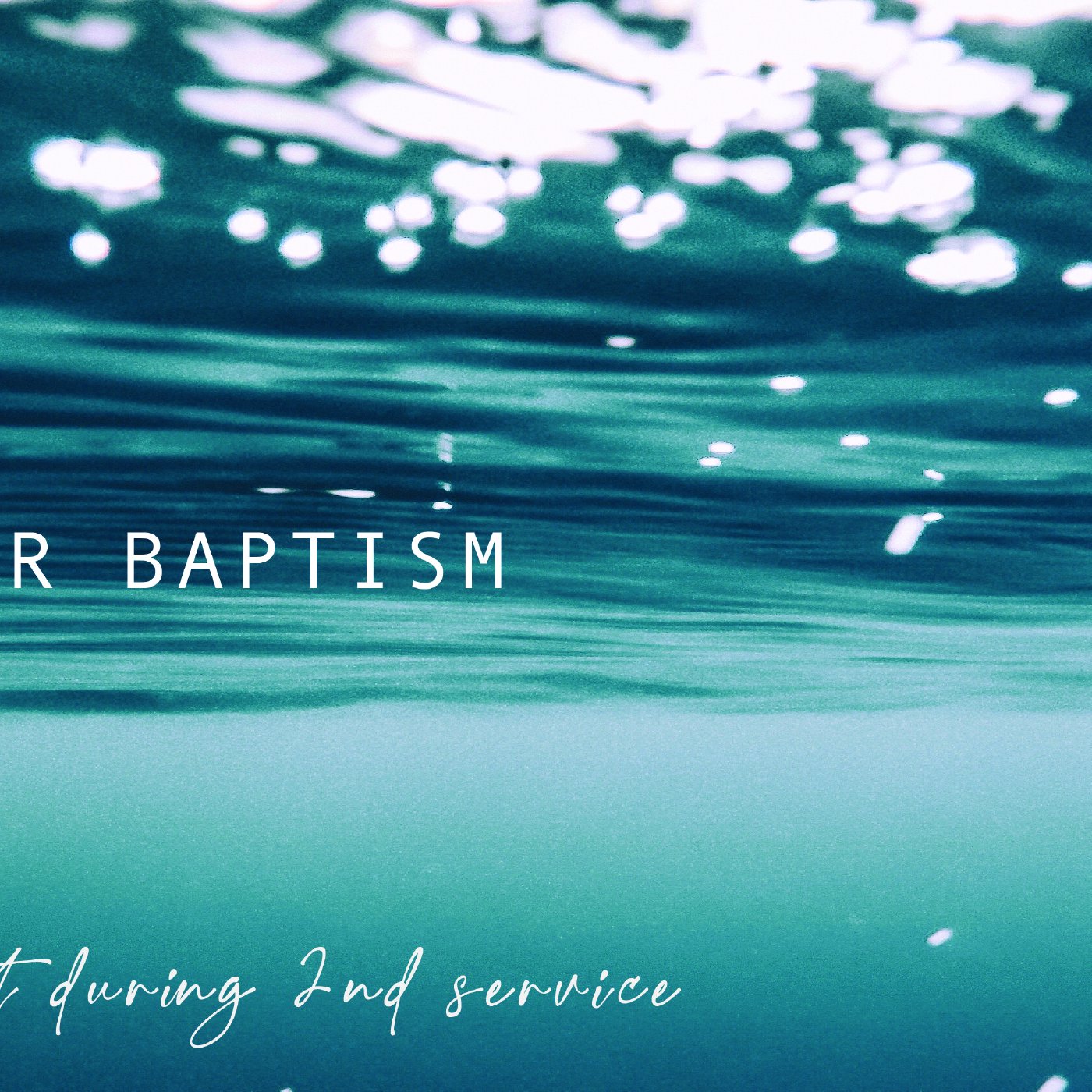 BAPTISM SUNDAY LIVE! episode artwork
