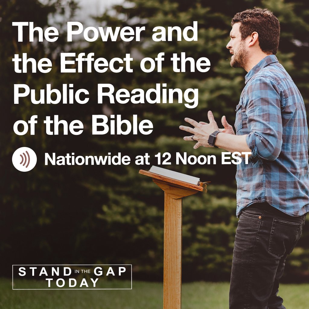 11/1/22 - The Power and Effect of the Public Reading of the Bible