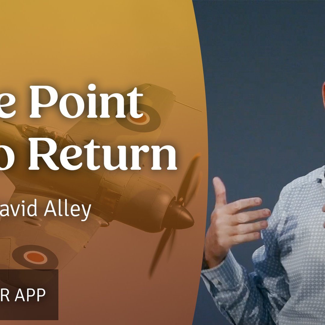 Point of No Return | David Alley | 18th May 2025 episode artwork