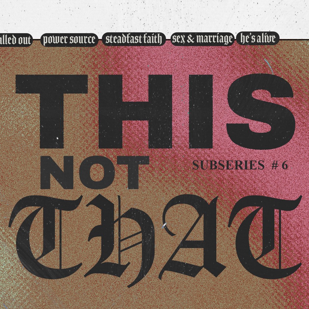 This Not That | A Life Realigned - Jeremy Schirle, Alafaya Campus