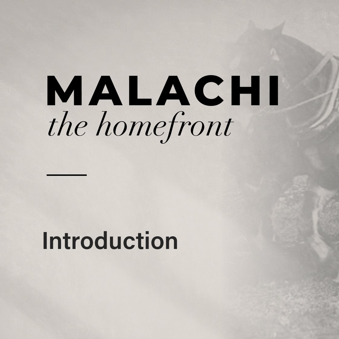 Introduction to Malachi episode artwork