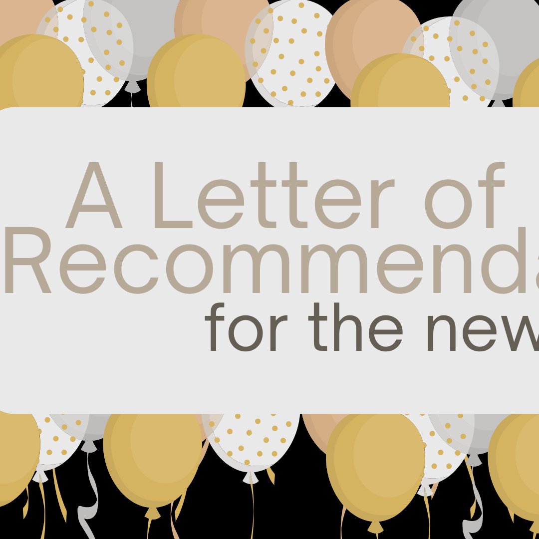 Letter of Recommendation for the new year episode artwork
