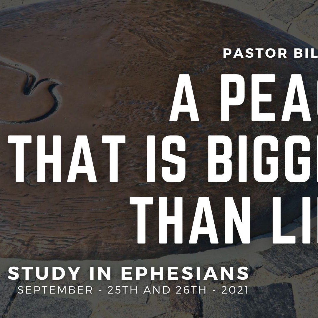 A Peace That Is Bigger Than Life