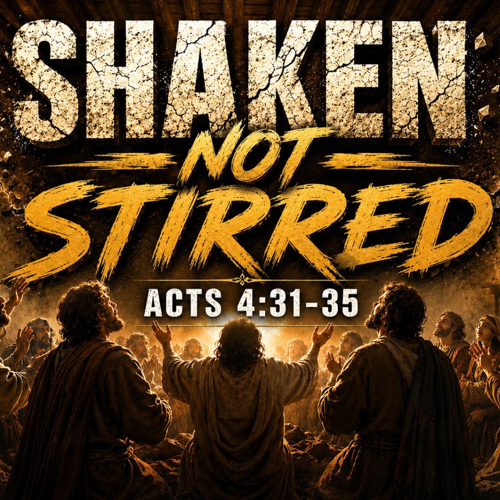 "Shaken, Not Stirred" | Pastor Brett Davis | Sunday, July 12, 2026 episode artwork