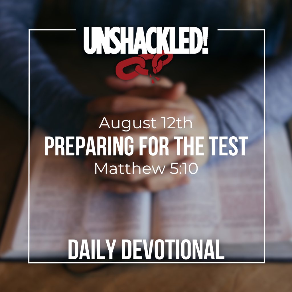 Daily Devotionals: Preparing For The Test - podcast episode cover