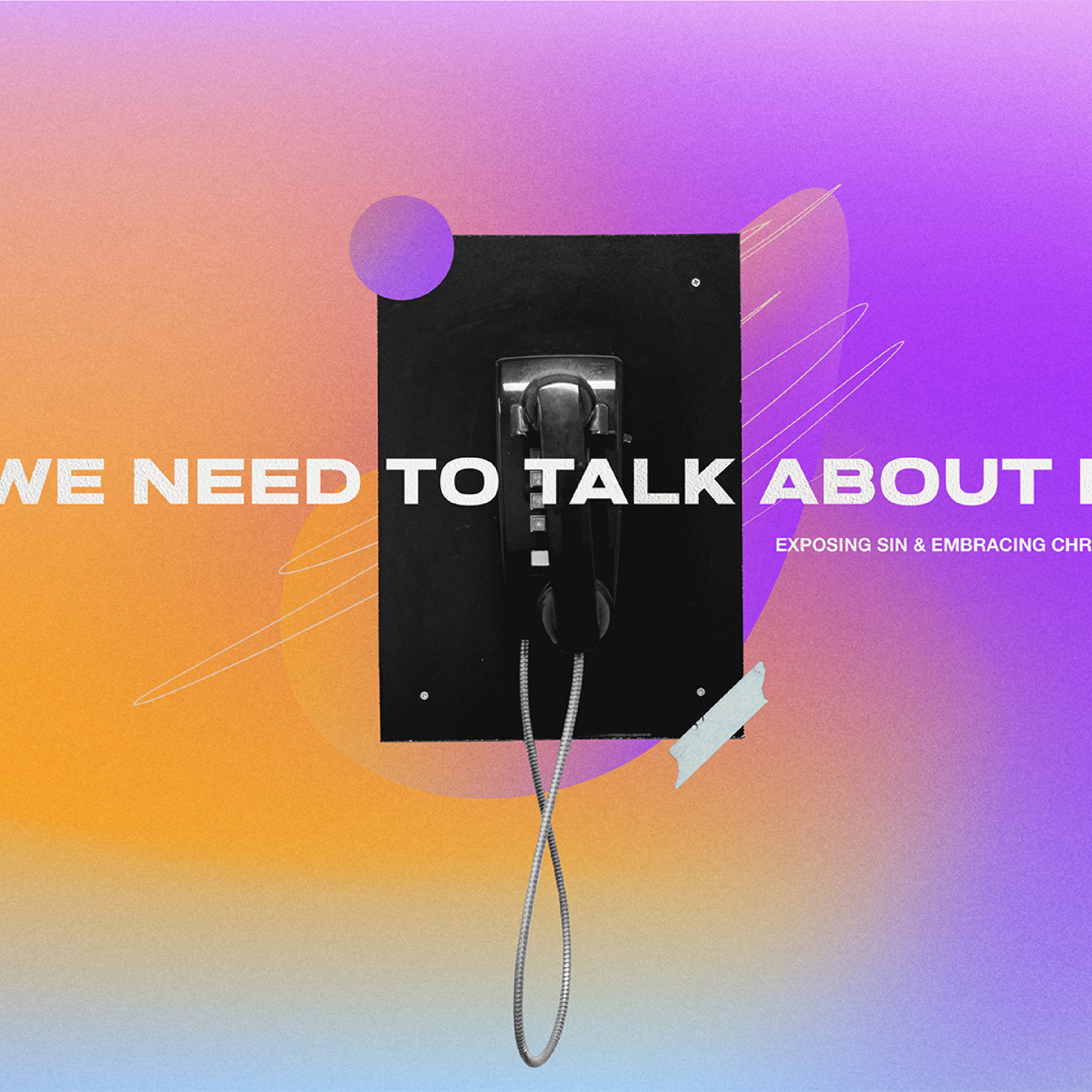 We Need To Talk About It