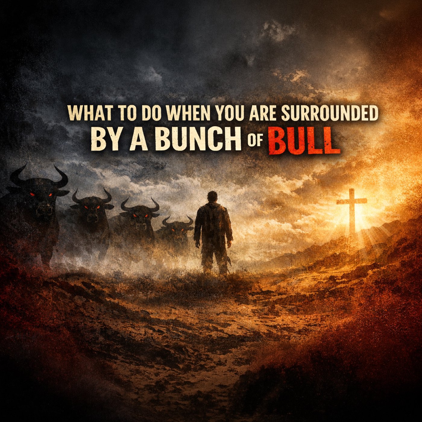 What To Do When You Are Surrounded By a Bunch of Bull