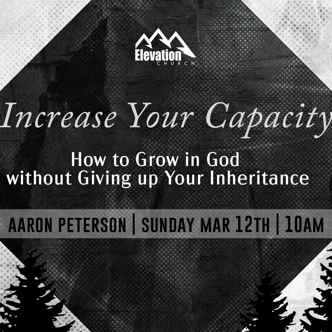 Increase Your Capacity: How to Grow in God without Giving up Your Inheritance episode artwork