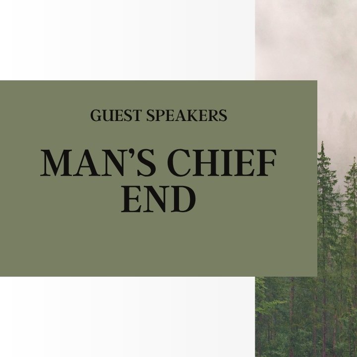 Man's Chief End | Guest Speakers episode artwork