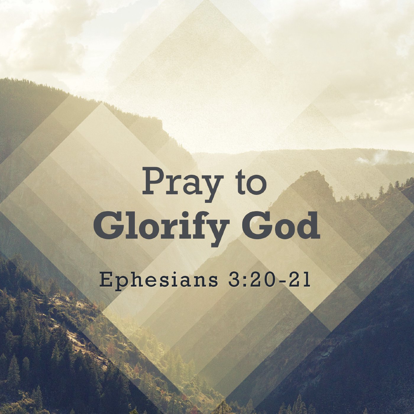 Pray to Glorify God episode artwork