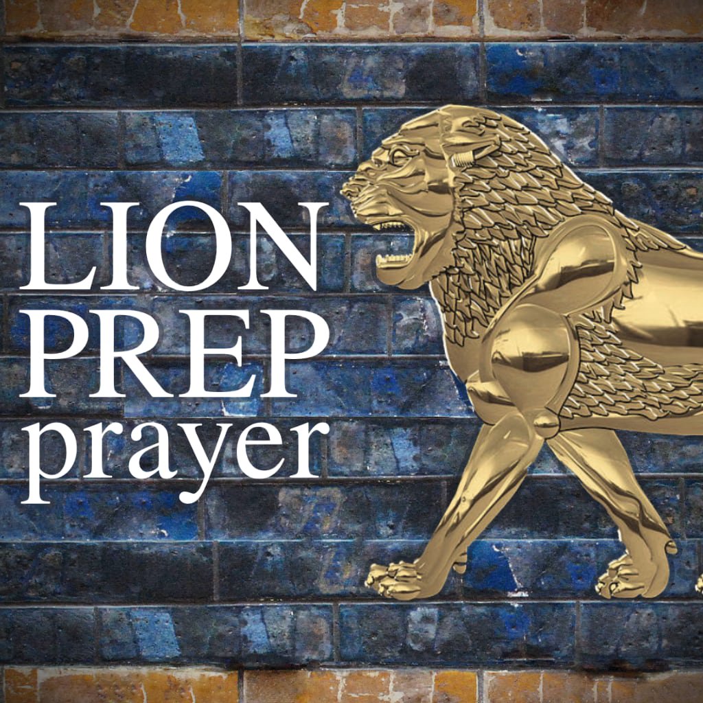 Lion Prep Prayer episode artwork