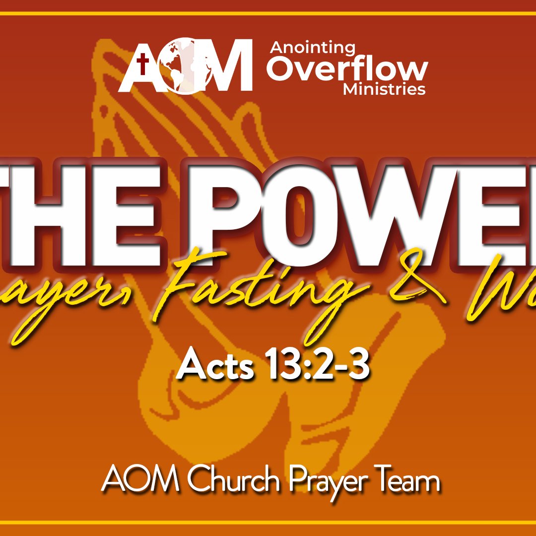 The POWER of Prayer, Fasting & Worship