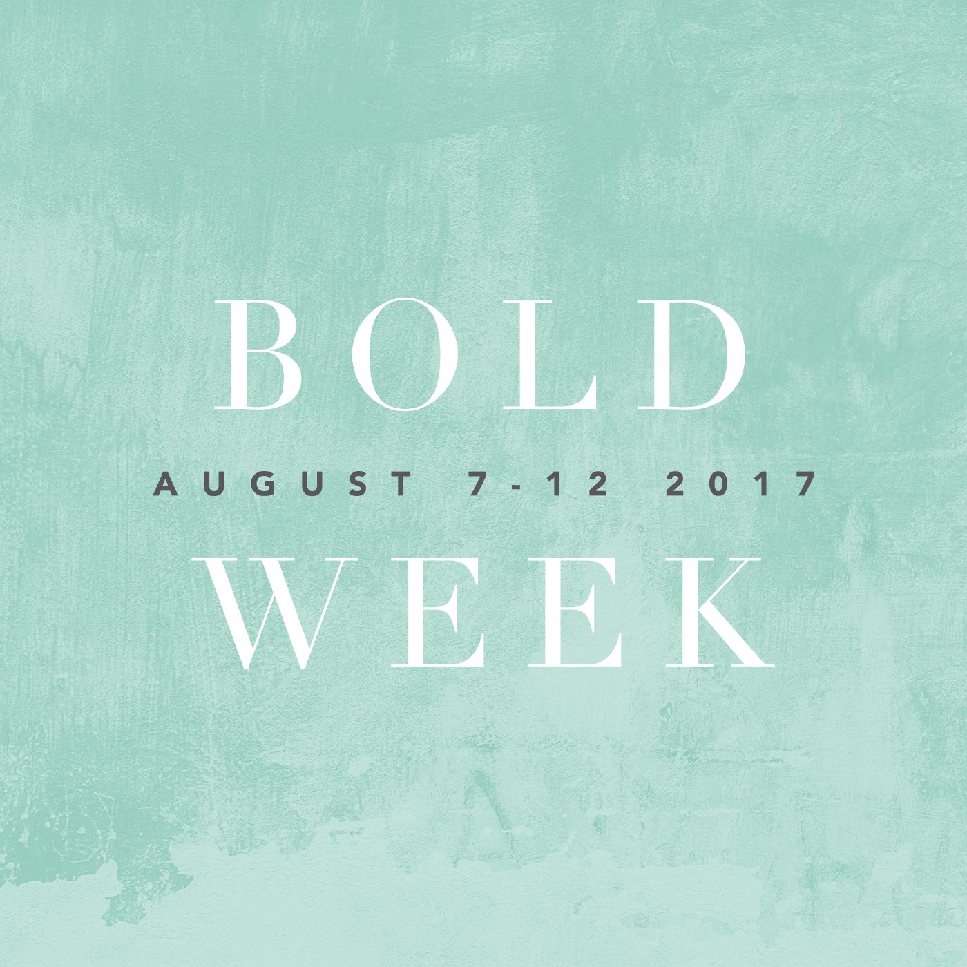 Bold Week 2017 Recap Video episode artwork