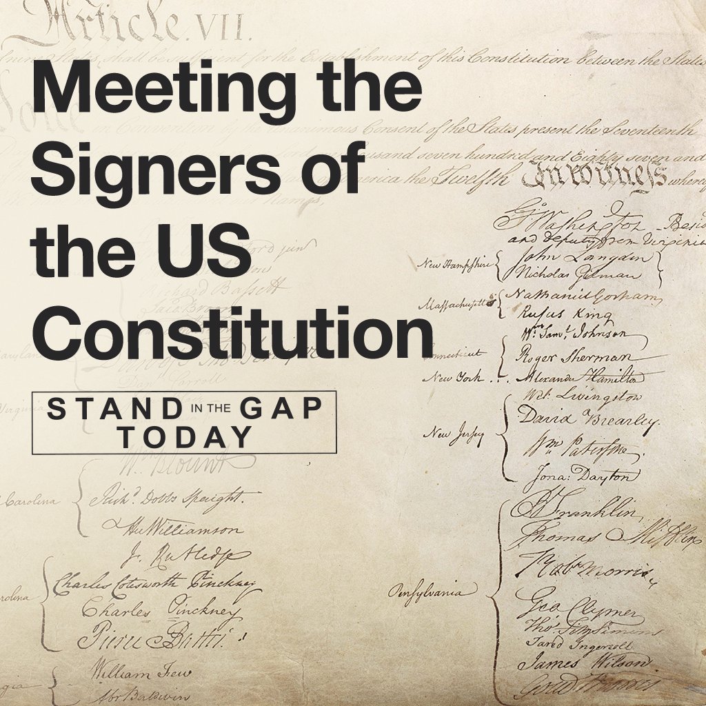 5/8/25 - Meeting the Signers of the U.S. Constitution