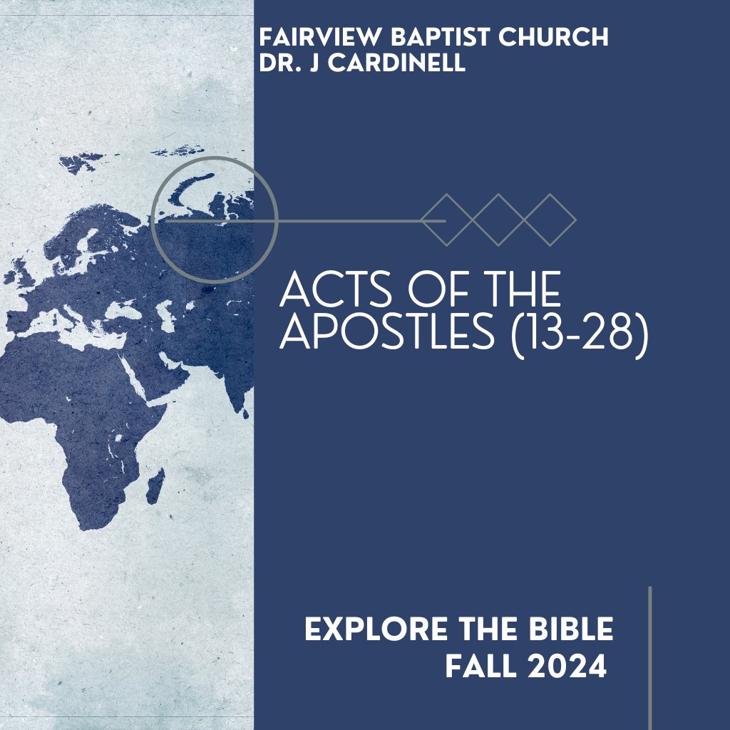 Fairview Baptist Small Group Lesson