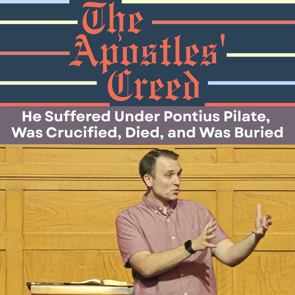 He Suffered Under Pontius Pilate Was Crucified Died and Was Buried