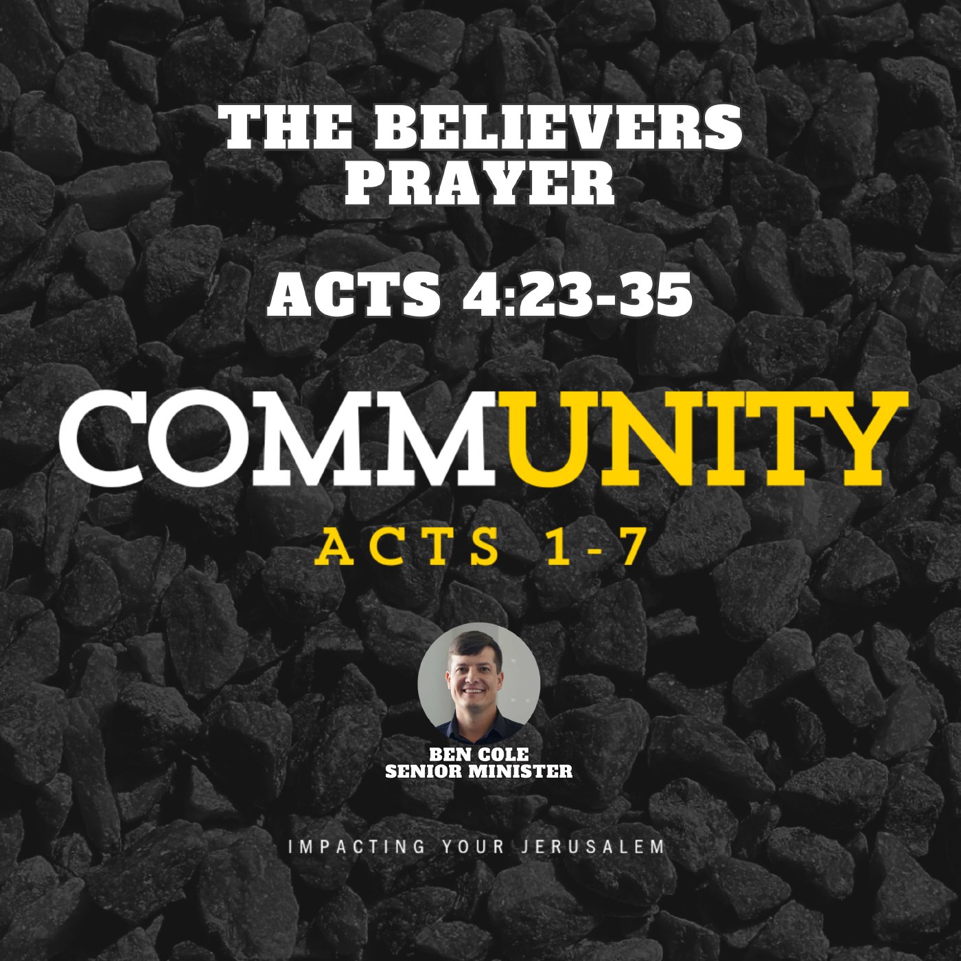 Sunday Morning Worship | The Believers Prayer | Acts 4:23-35 episode artwork