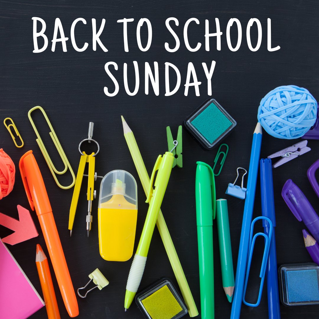 Back-to-School Sunday episode artwork