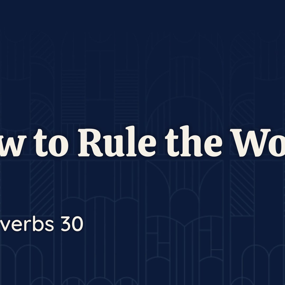 How to Rule the World How to Rule the World
