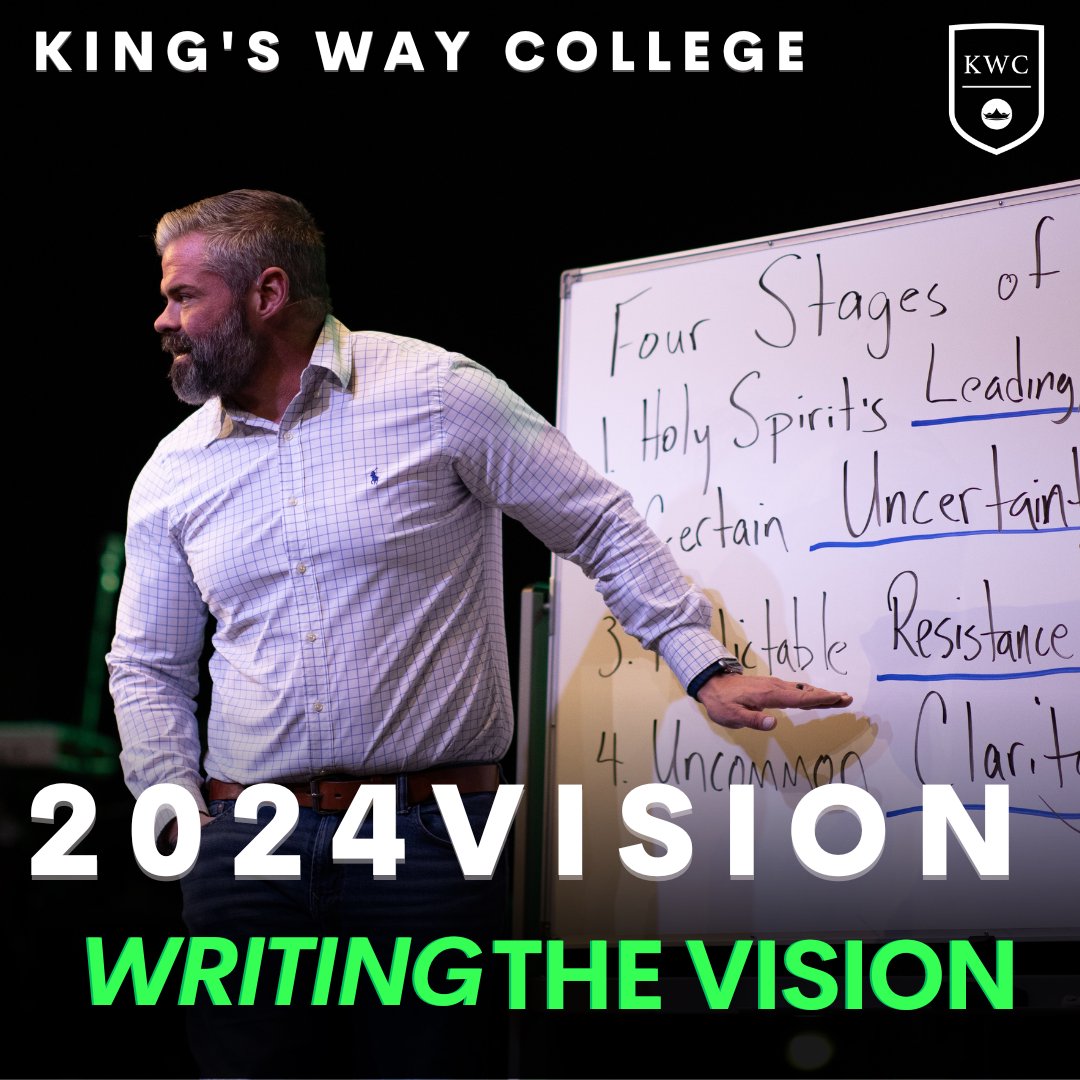 2024 Vision: Writing the Vision