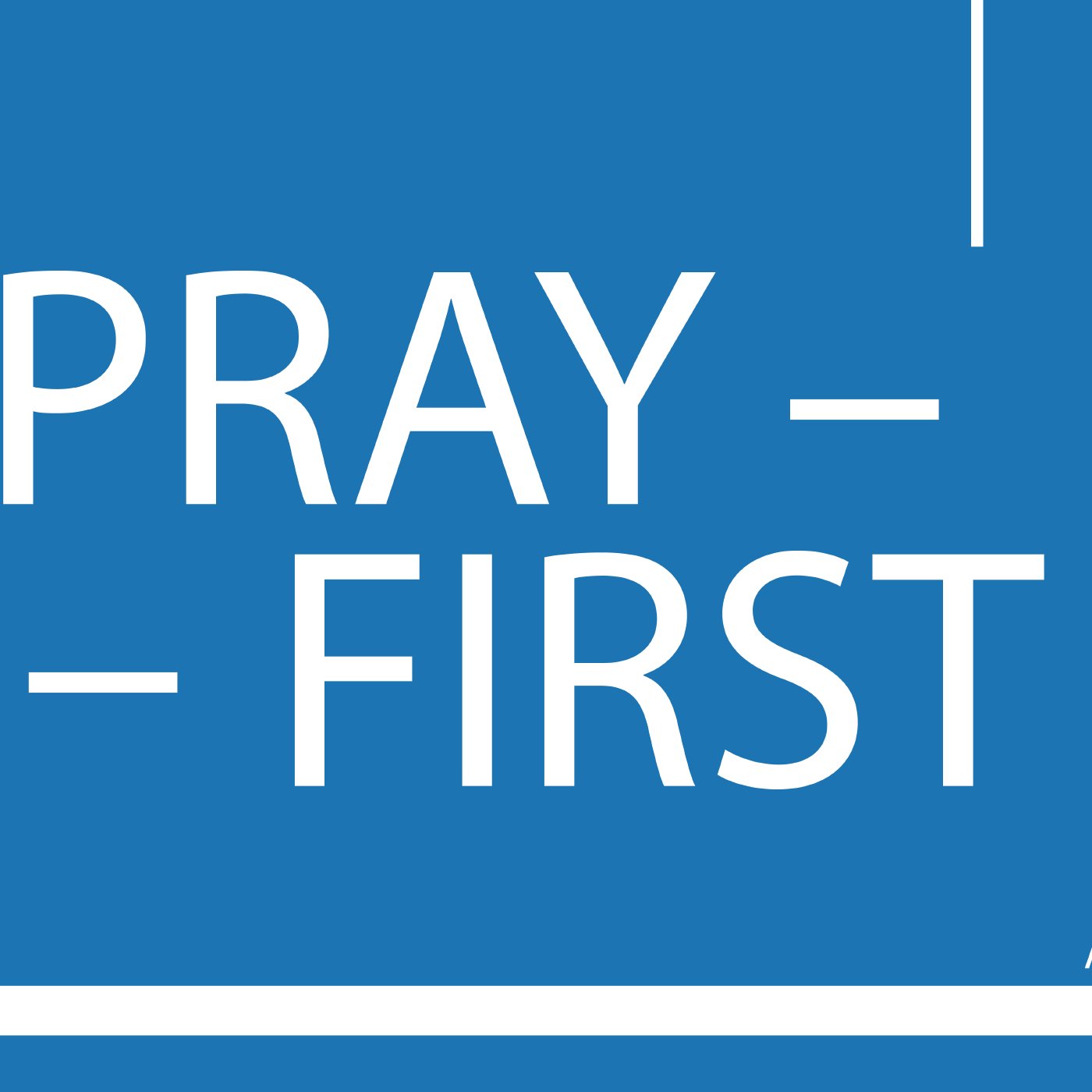 Pray First episode artwork